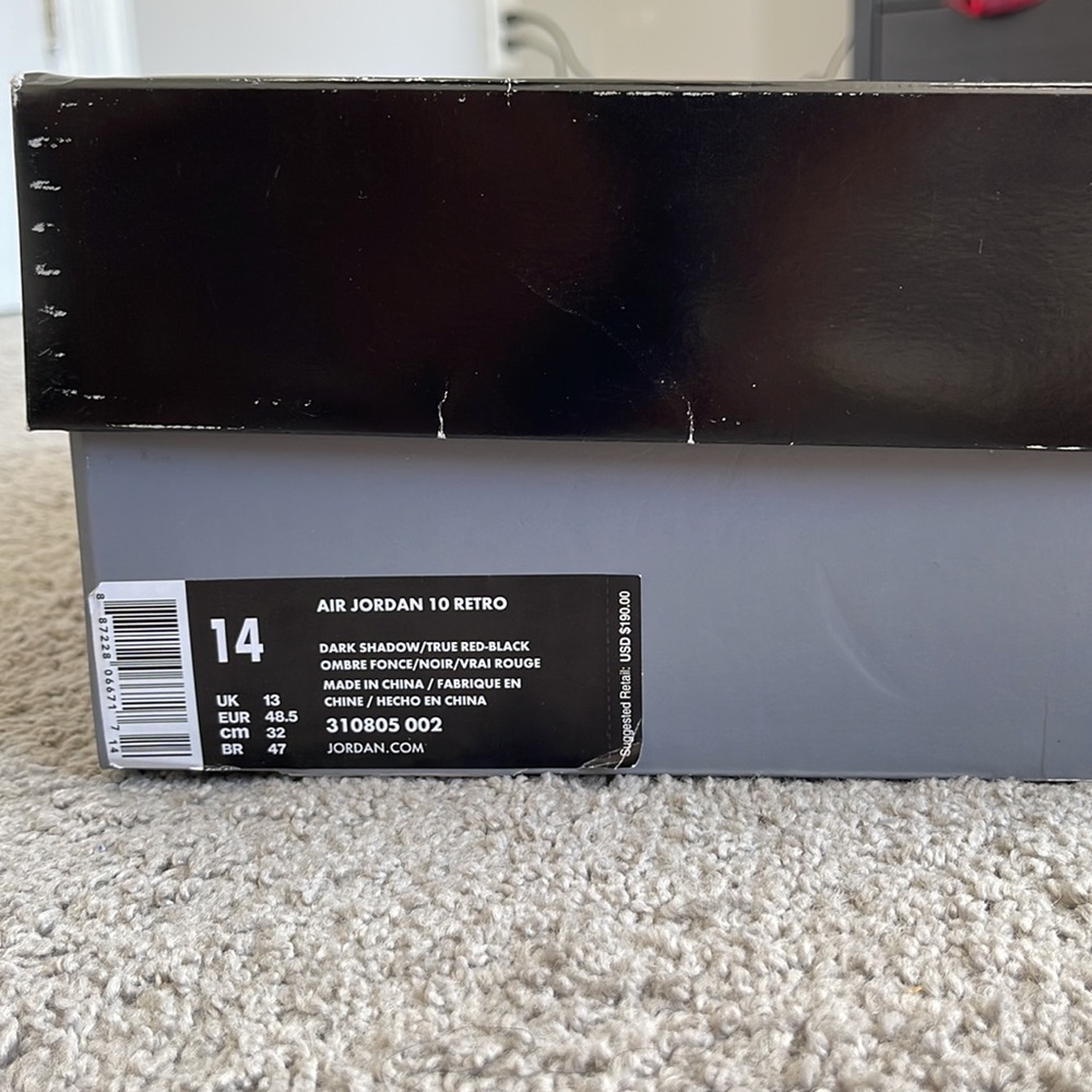 Jordan 10 “Shadow” - Picture 6 of 7